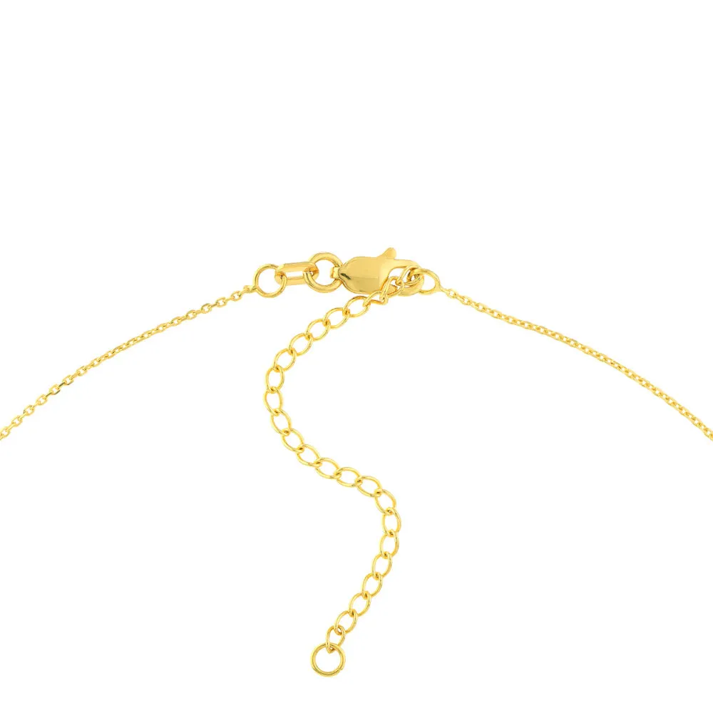 14k Adjustable Diamond Y-Necklace