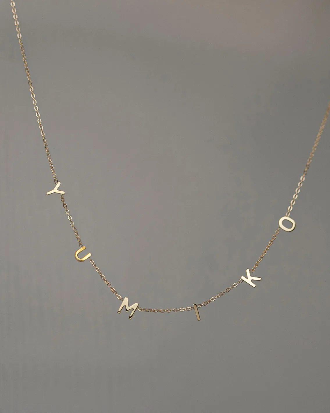 14K Name Necklace