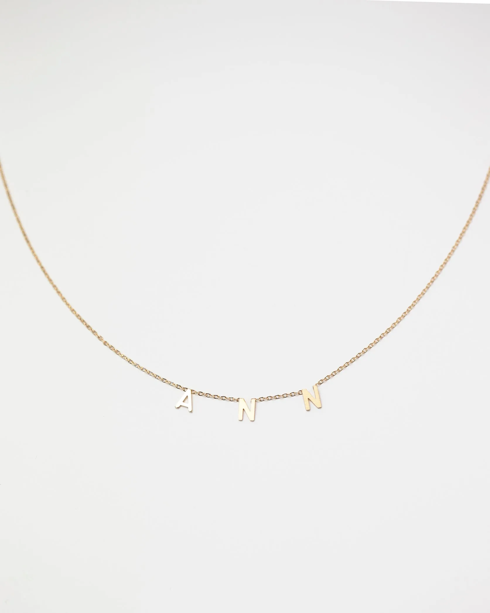 14K Name Necklace