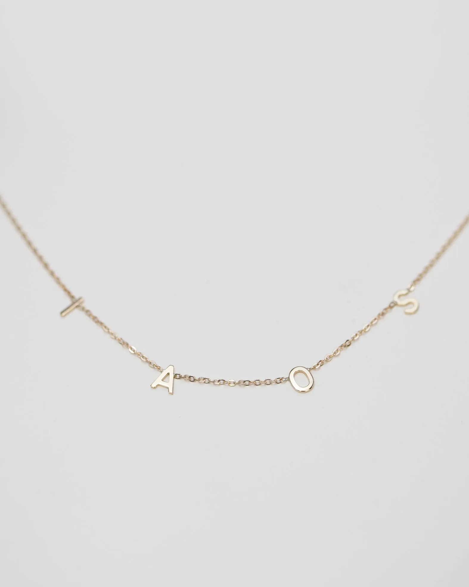 14K Name Necklace