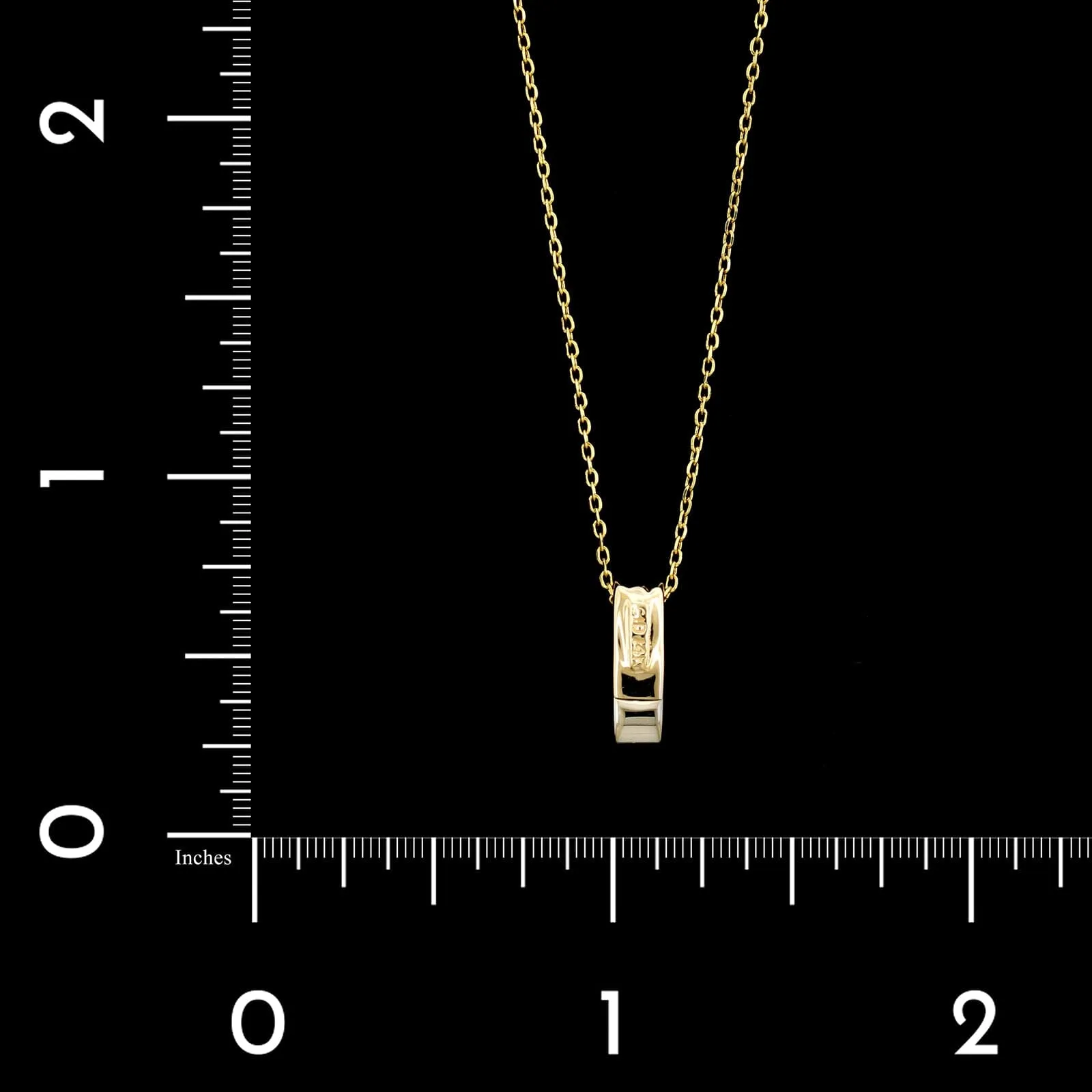 14K Two-tone Gold Estate Diamond Pendant Necklace