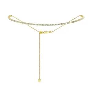 14KY Classic BOLO Necklace-NE0516-50