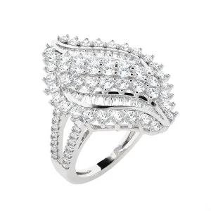 2 1/3 ctw Round Lab Grown Diamond Ring