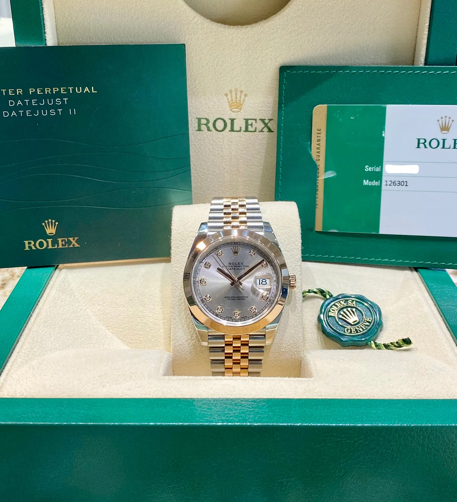 2017 Rolex Datejust 41 126301