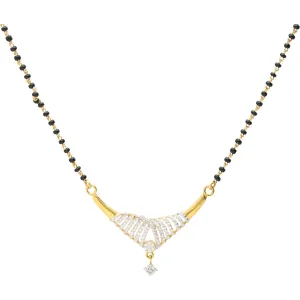 22K Gold Modern Mangalsutra Chain Necklace