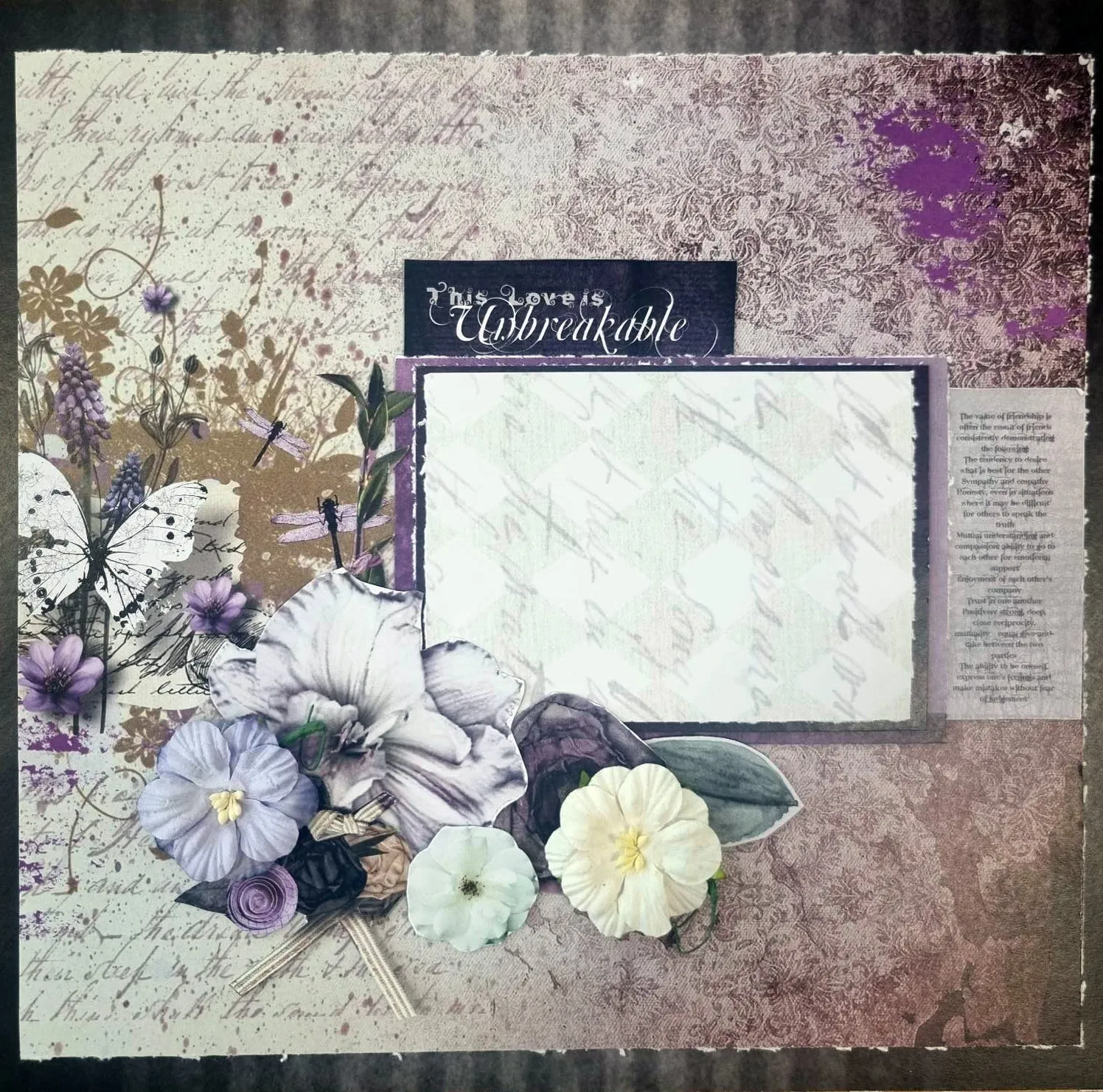 3Quarter Designs - Enchanted Amethyst - Scrapbook Collection