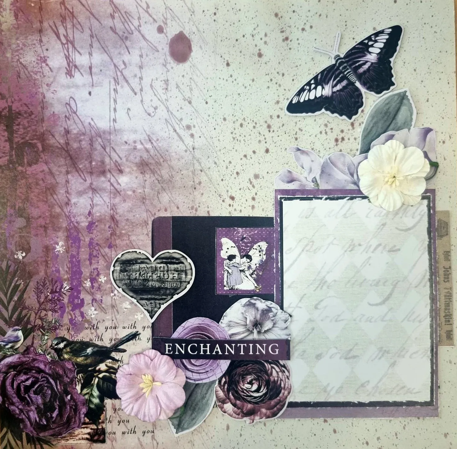 3Quarter Designs - Enchanted Amethyst - Scrapbook Collection