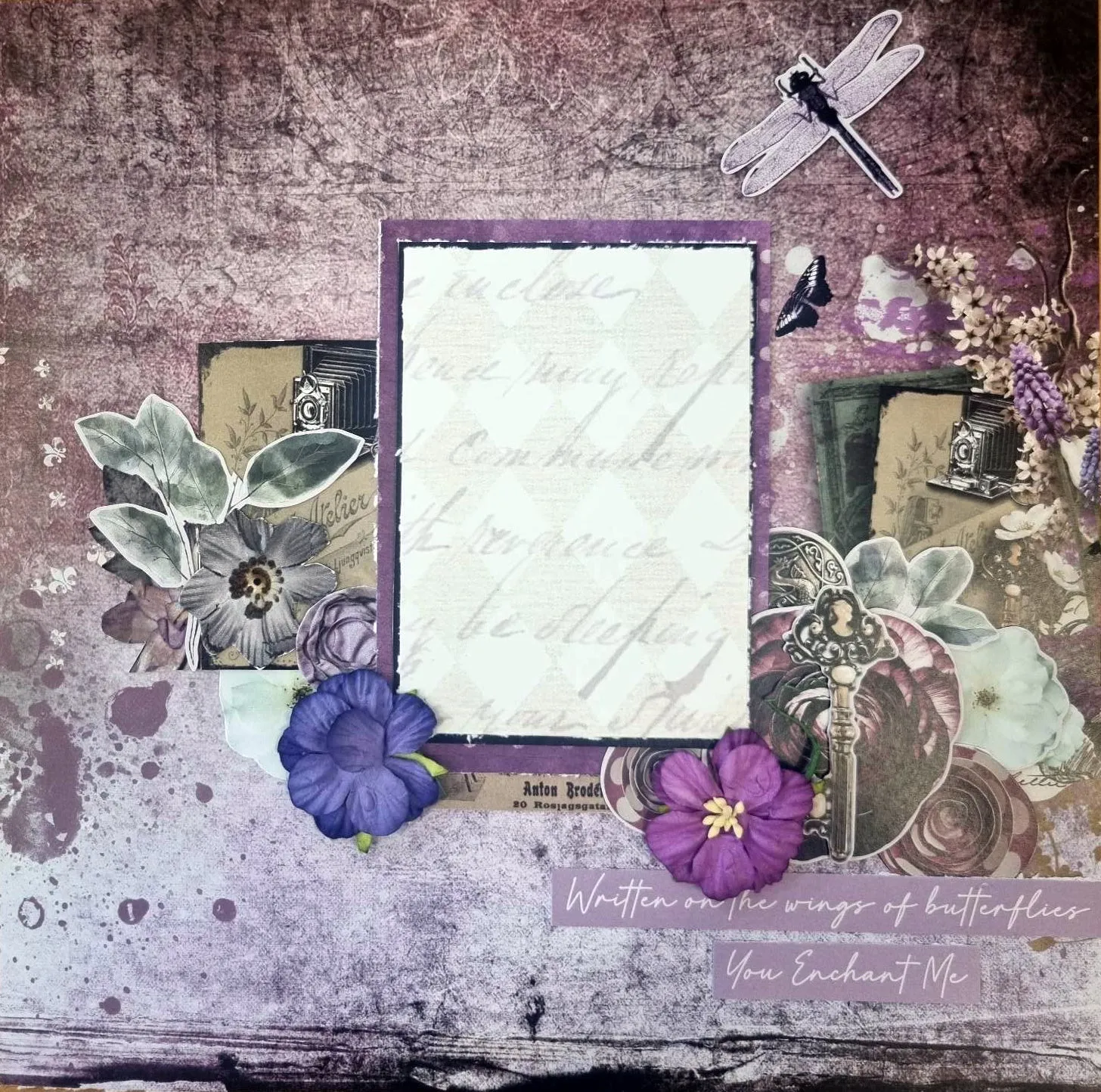 3Quarter Designs - Enchanted Amethyst - Scrapbook Collection