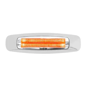 5-3/4" RECT. PRIME RED/CLEAR 4 LED DUAL FUNCTION LIGHT