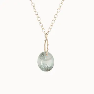 5 Octobre Green Amethyst Necklace