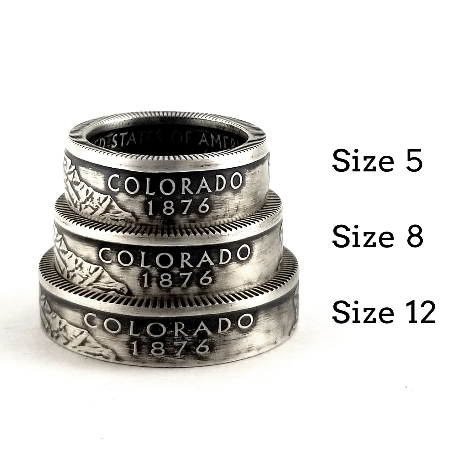 90% Silver Florida Quarter Ring