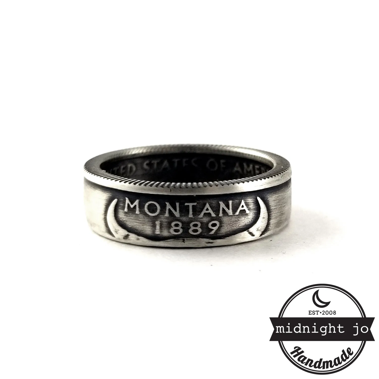 90% Silver Montana Quarter Ring