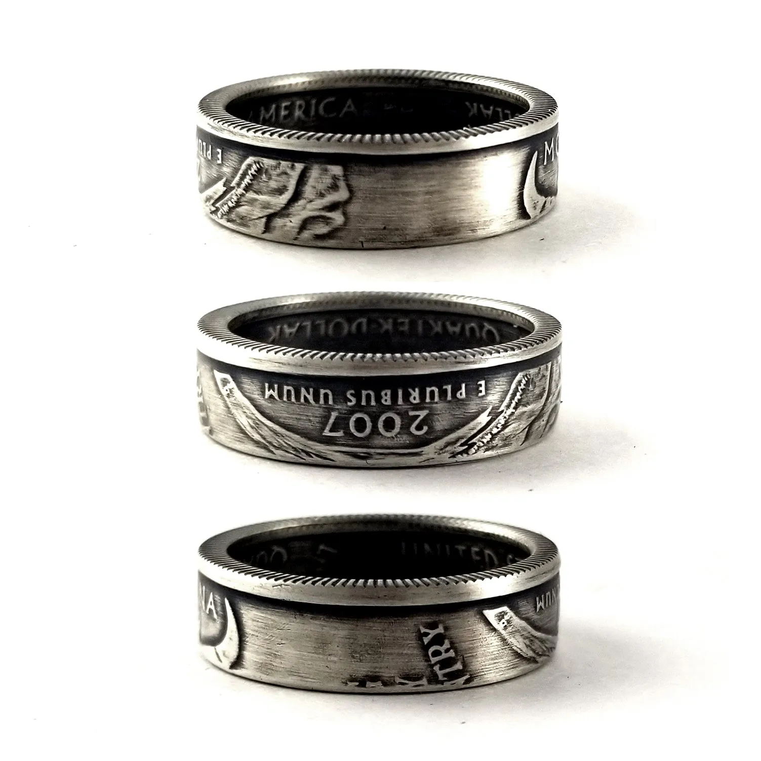 90% Silver Montana Quarter Ring