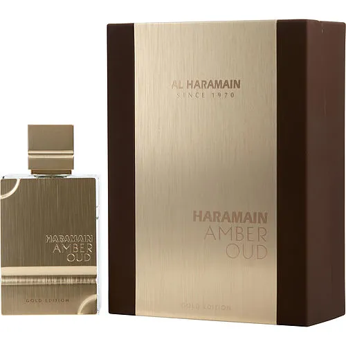 Al Haramainal Haramain Amber Oudeau De Parfum Spray 2 Oz (Gold Edition) For Unisex