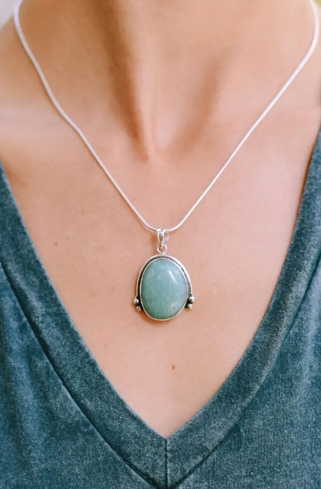 Amazonite Pendant