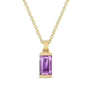 Amethyst Bonbon Necklace