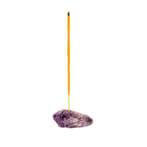 Amethyst Crystal Incense Holder