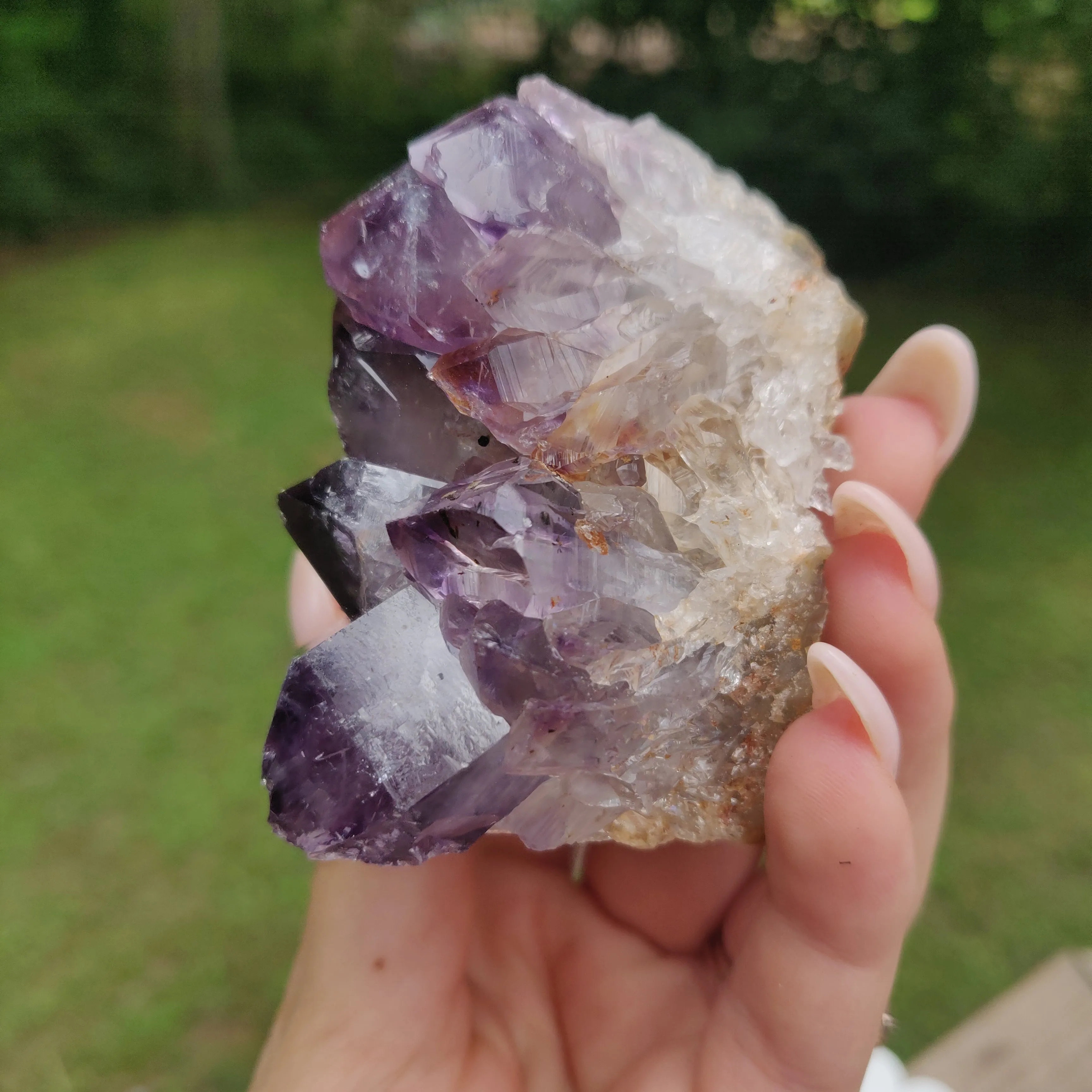 Amethyst Geode Free Form, Cut Base (#15)