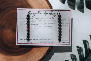 Amethyst Magnetic Friendship Bracelet