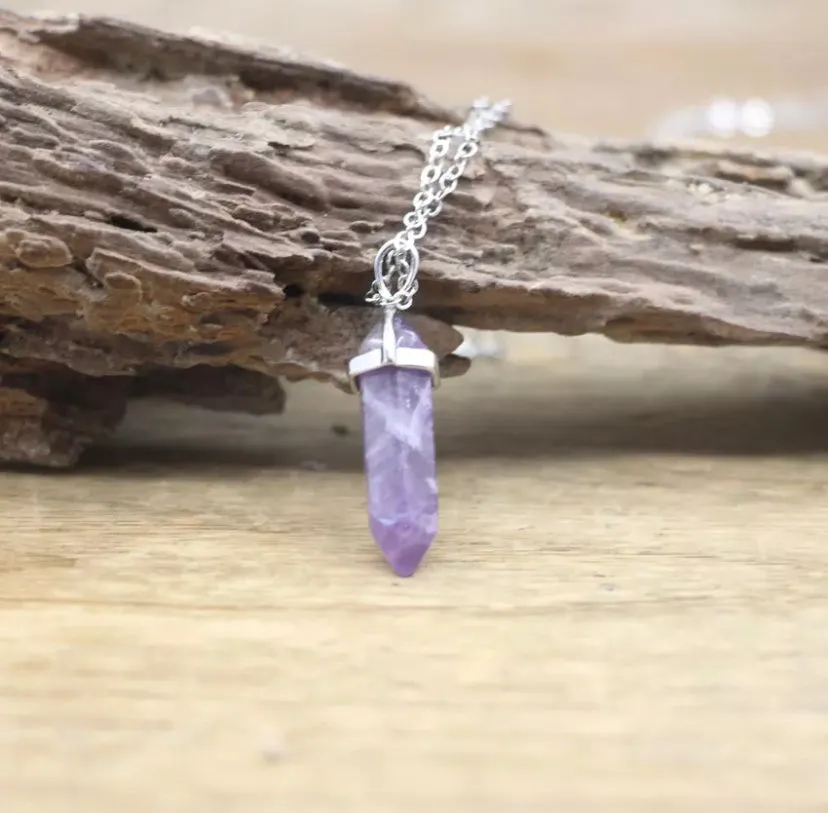 Amethyst necklace