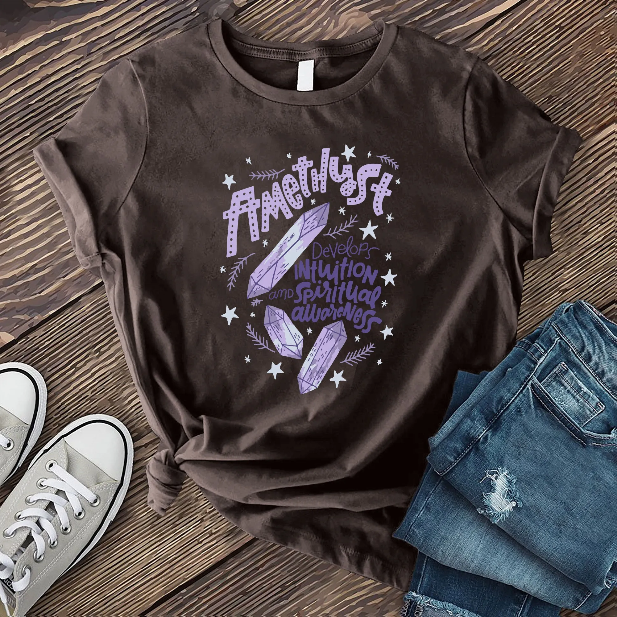 Amethyst Spiritual Awareness T-Shirt