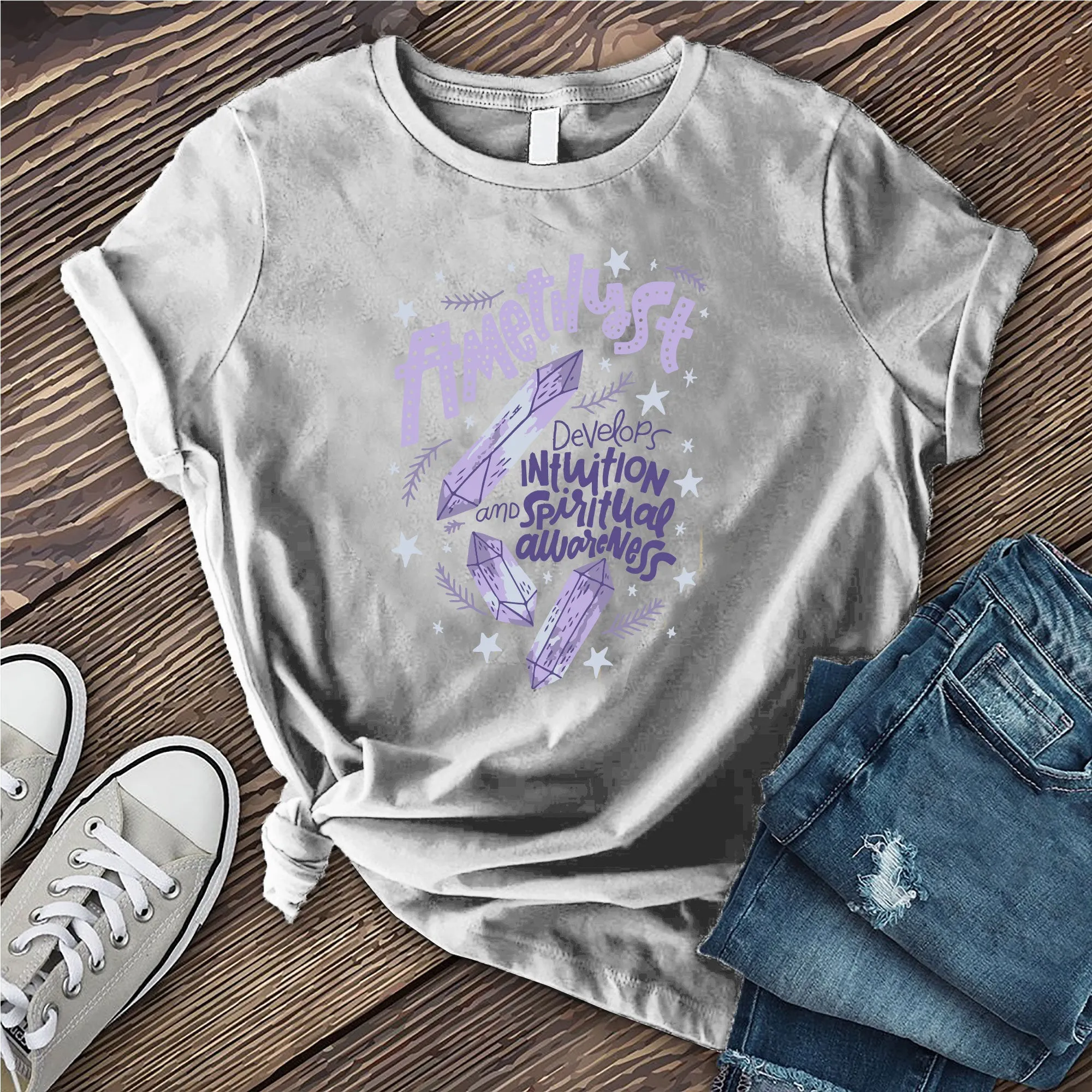 Amethyst Spiritual Awareness T-Shirt