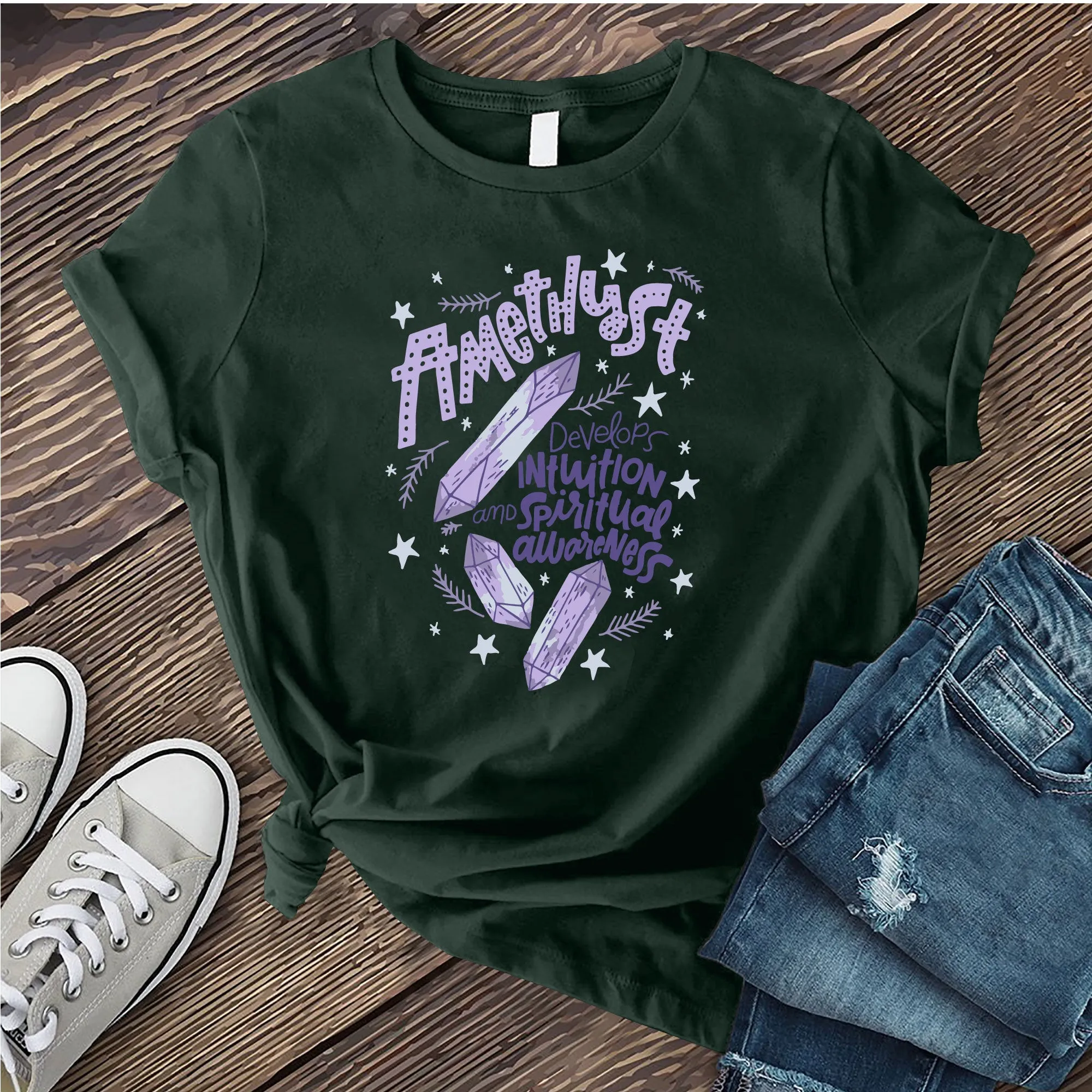 Amethyst Spiritual Awareness T-Shirt