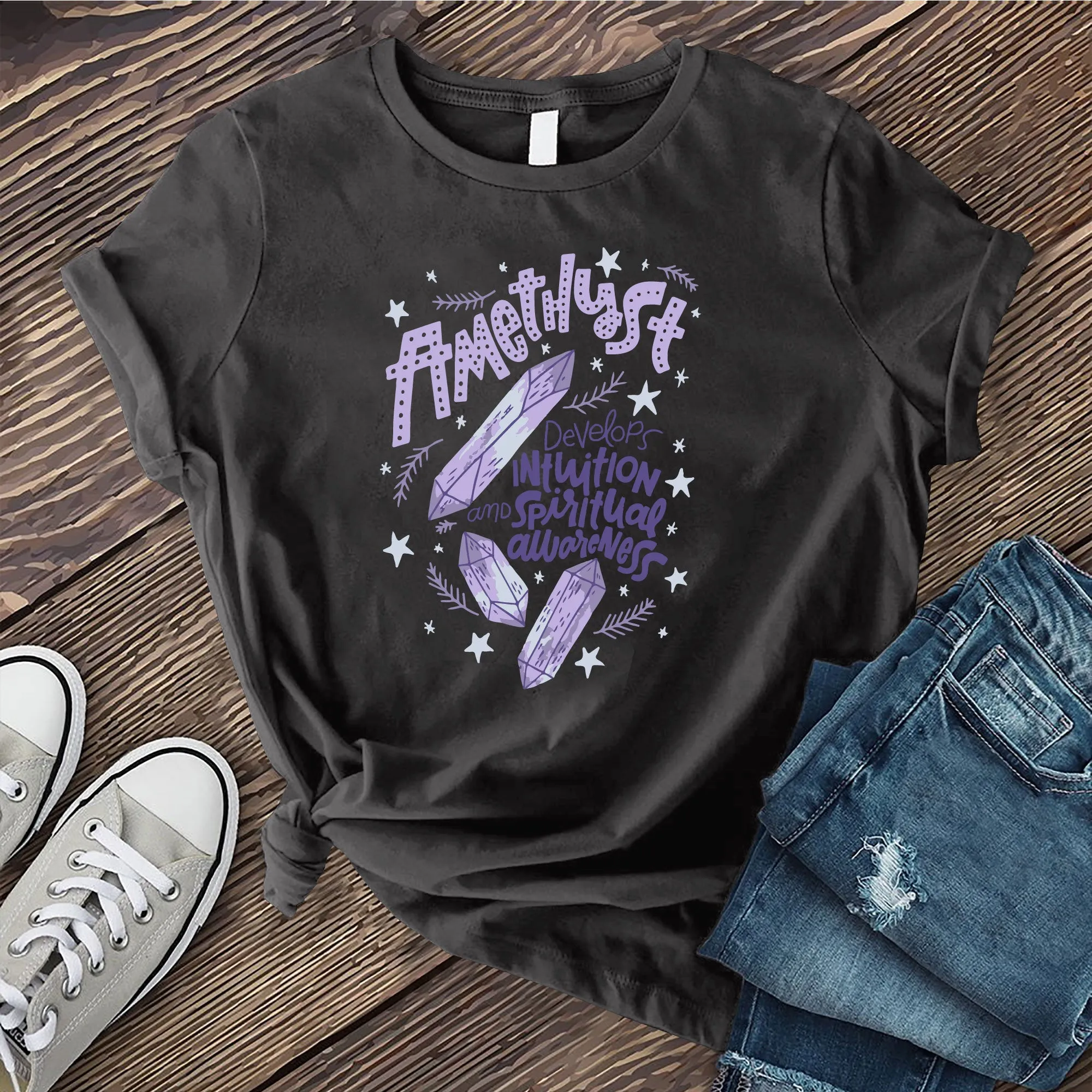 Amethyst Spiritual Awareness T-Shirt