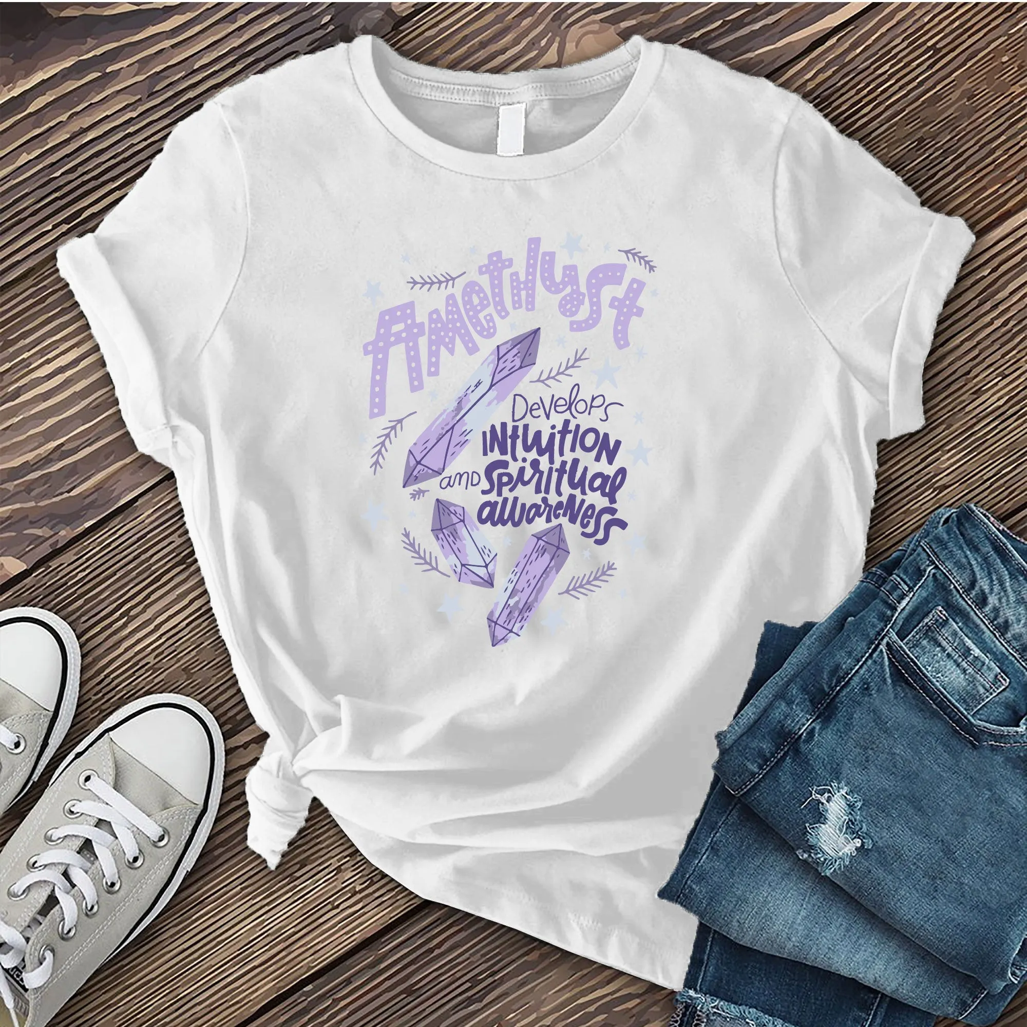 Amethyst Spiritual Awareness T-Shirt