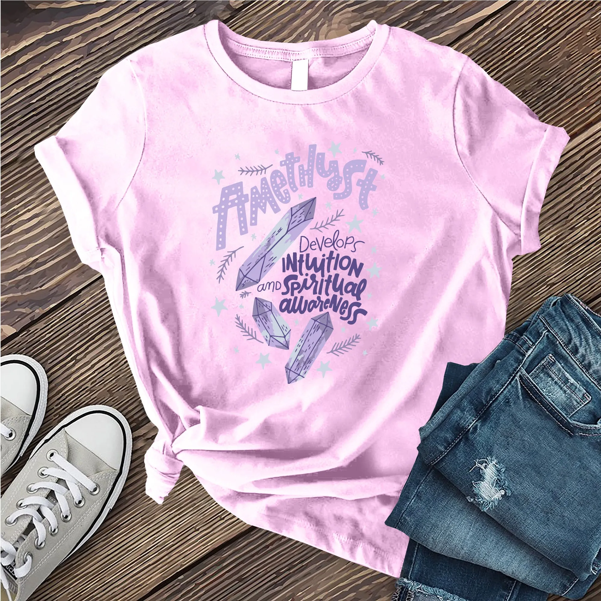 Amethyst Spiritual Awareness T-Shirt