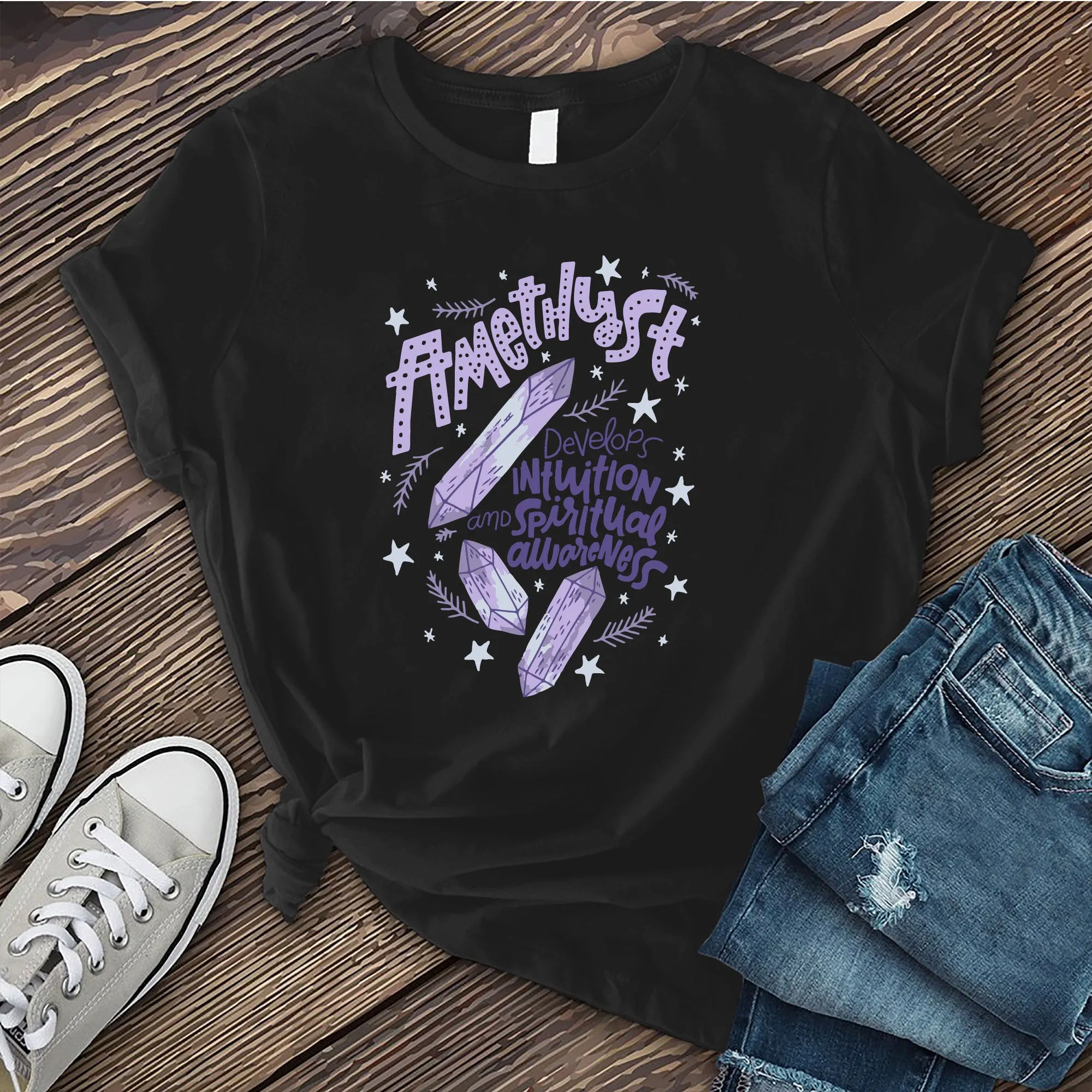 Amethyst Spiritual Awareness T-Shirt