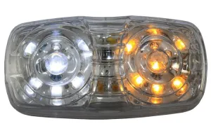 Ap01Aw Led Clearance Amber/White 14Led M