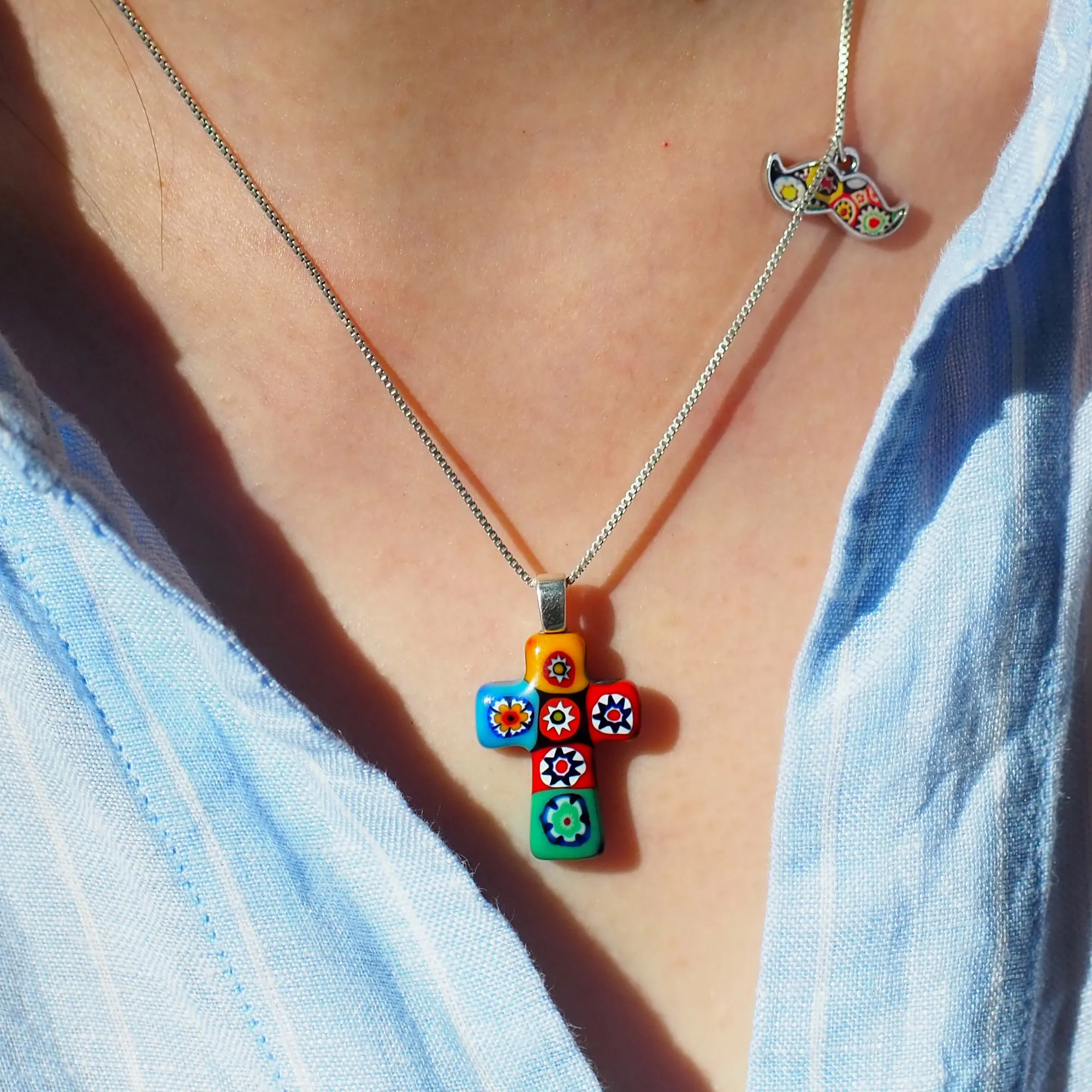 Artylish x Mini Cross Necklace