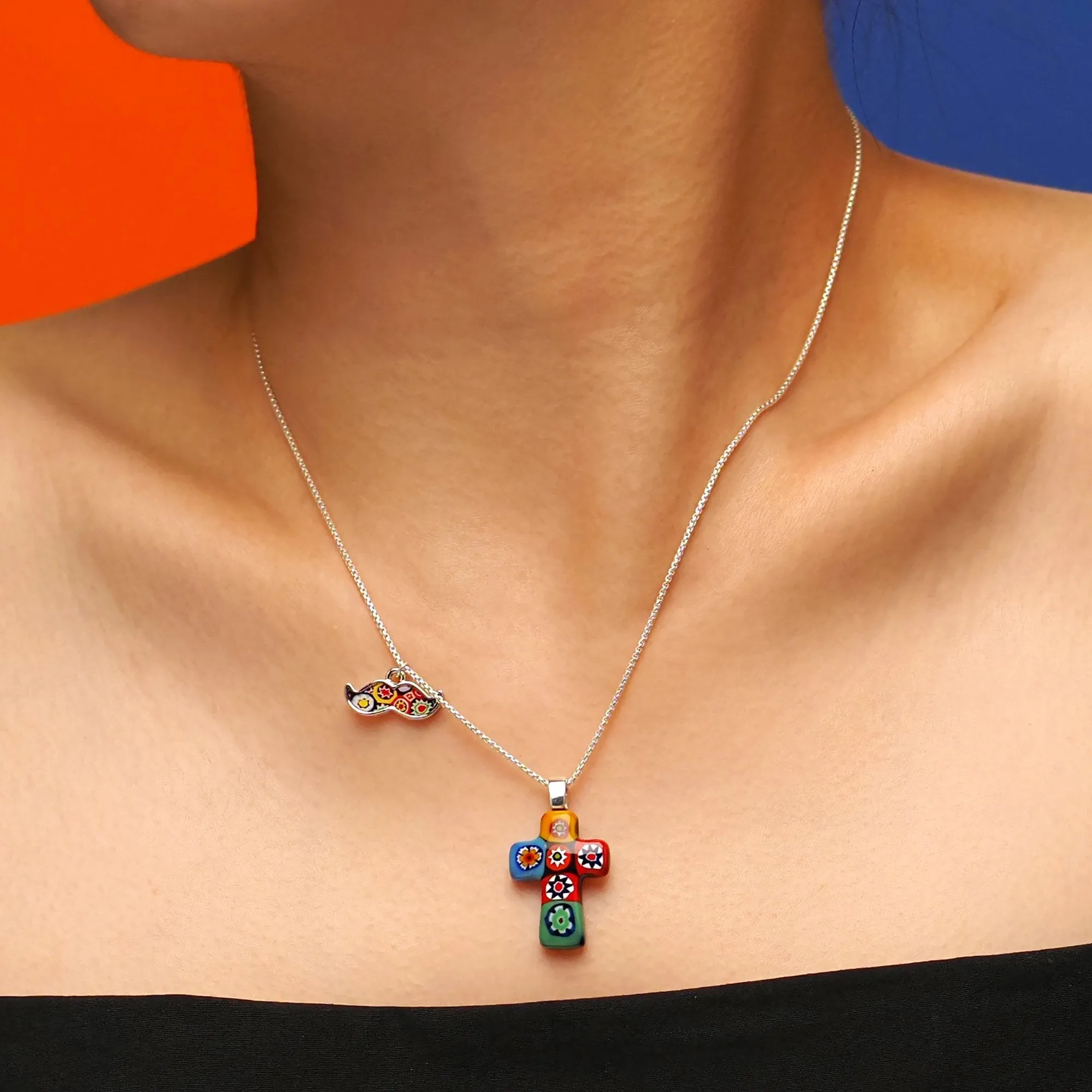 Artylish x Mini Cross Necklace