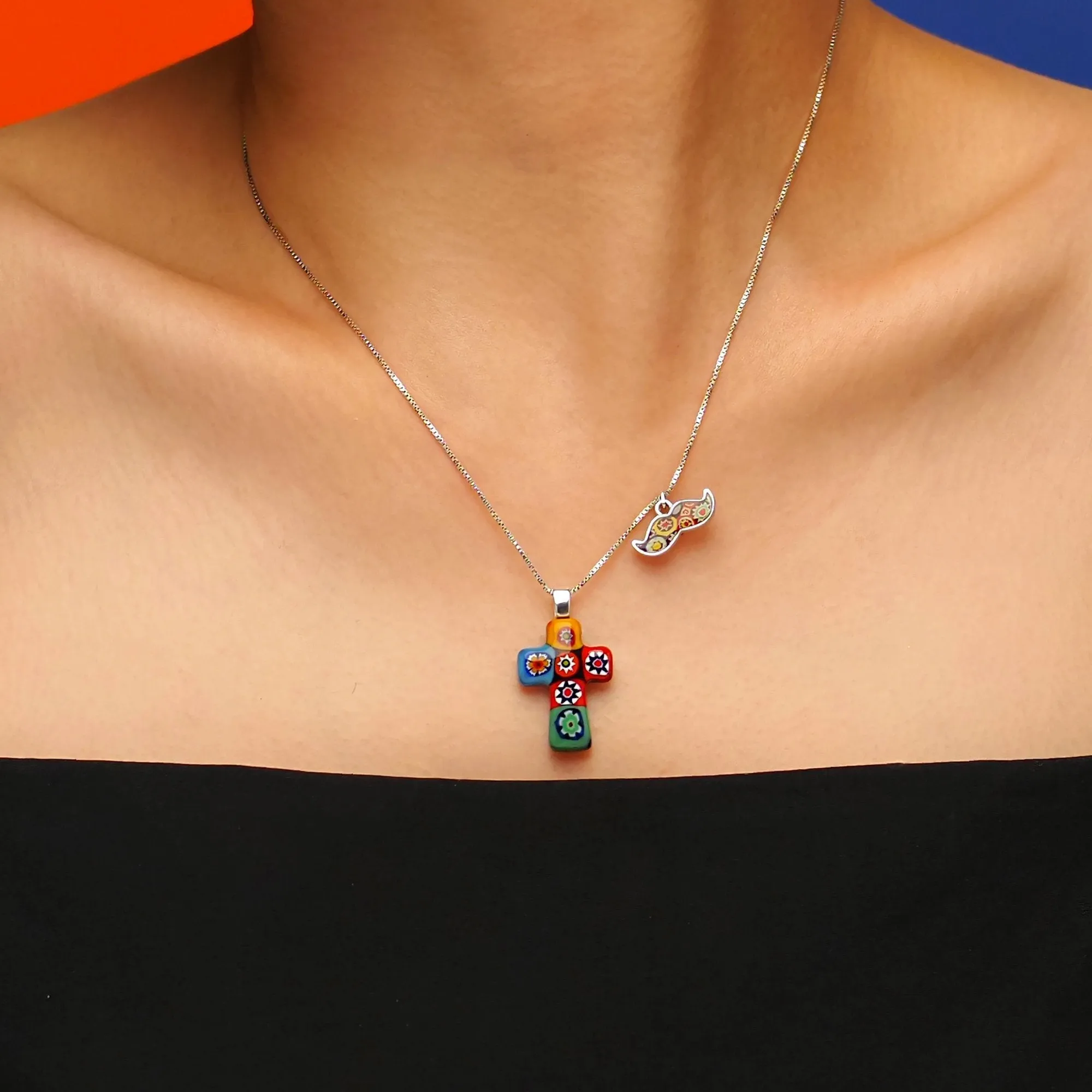 Artylish x Mini Cross Necklace