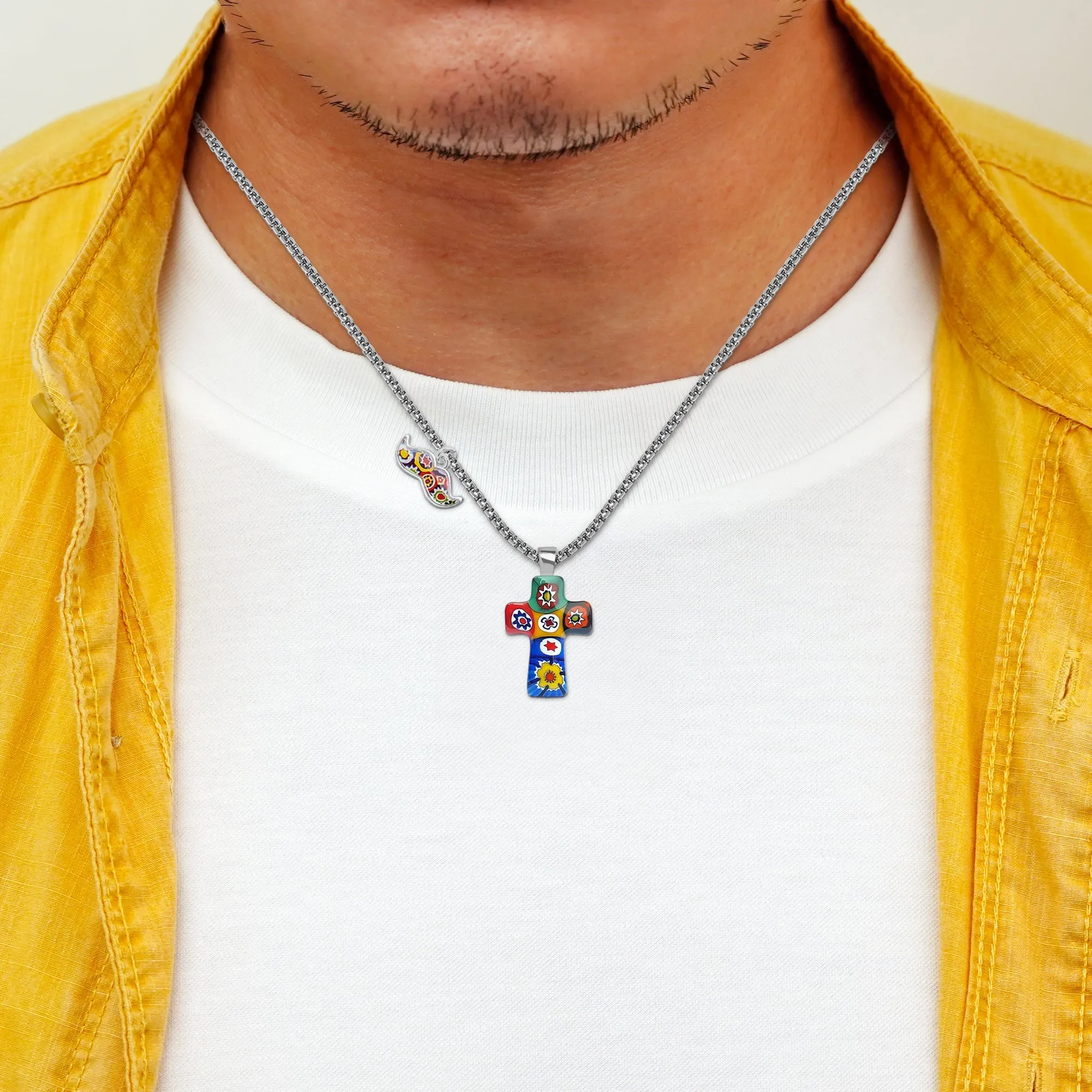 Artylish x Mini Cross Necklace