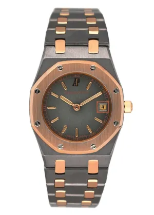 Audemars Piguet Royal Oak Tantalum 18K Rose Gold Ladies Watch