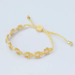 Bali Friendship Lei Bracelet | Yellow