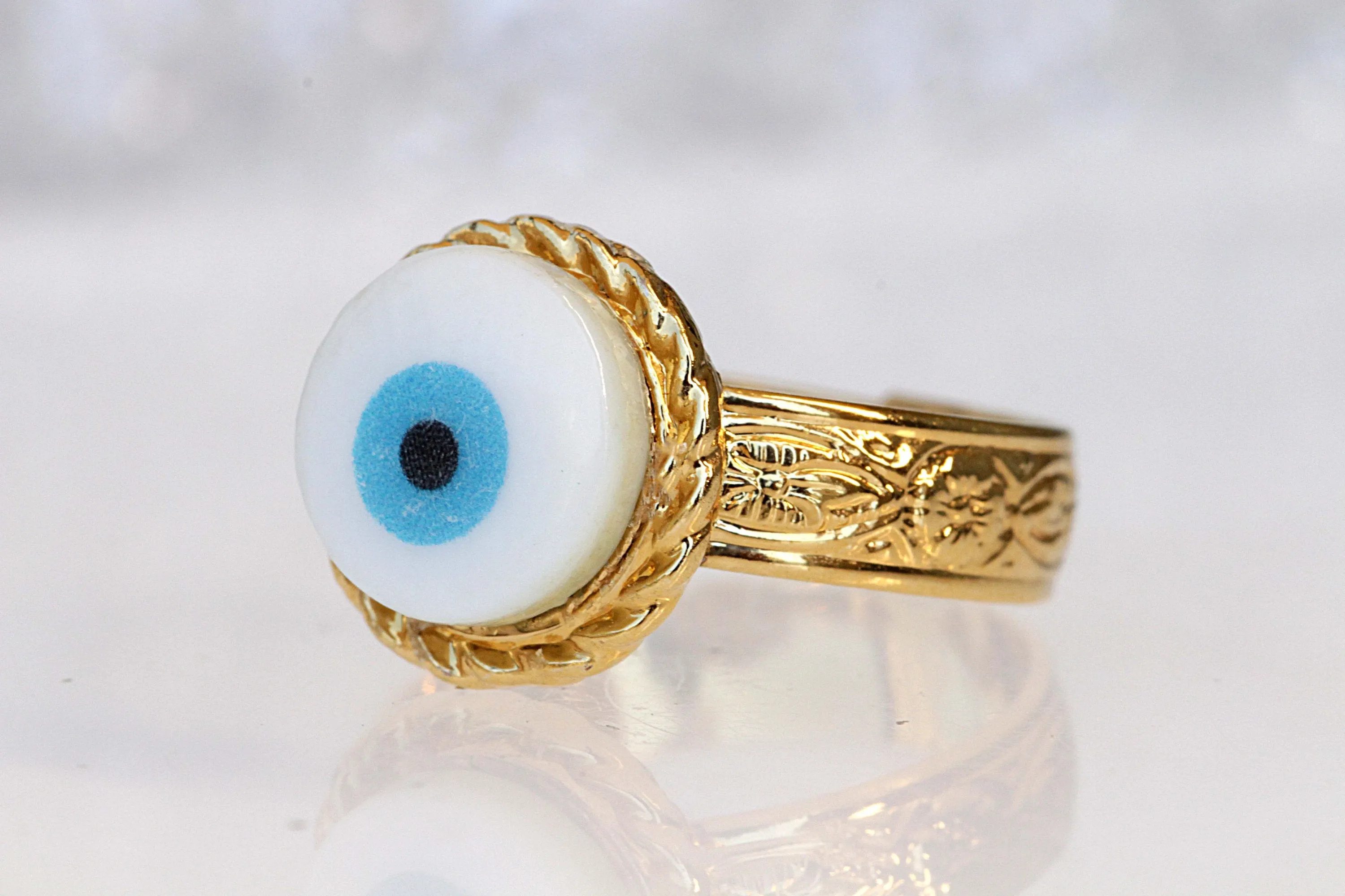 BLUE EVIL EYE Ring