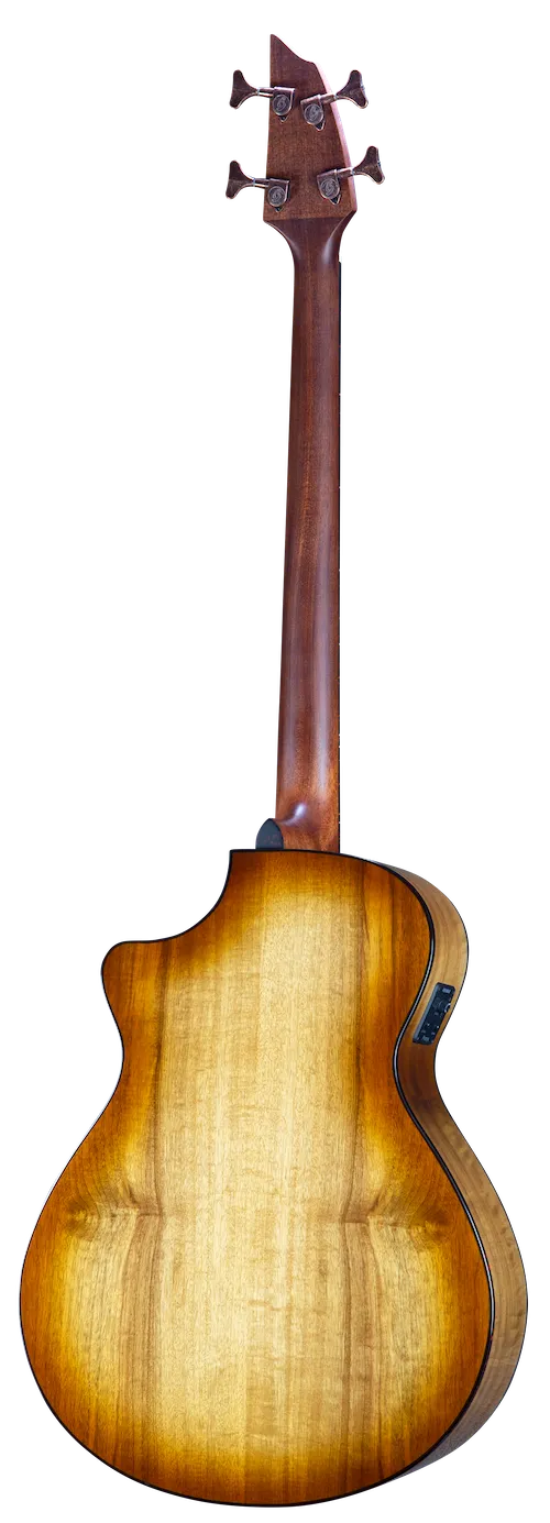 Breedlove Pursuit Exotic S Concerto Amber Bass CE Myrtlewood-Myrtlewood