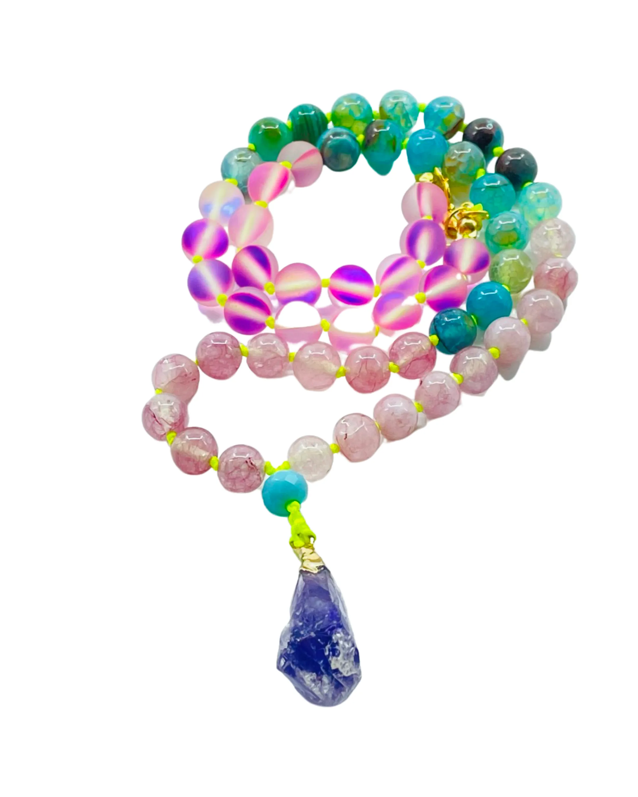 Bright Love Half Mala Necklace