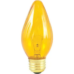 Bulbrite 421240 40F15A 40W F15 Amber 130V