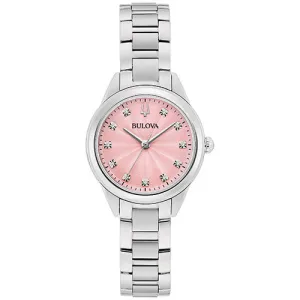 Bulova Stainless Steel Dress/Classic BUL Ladies Watch