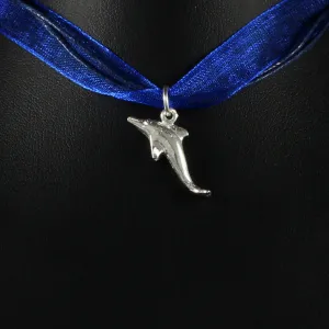 Caribbean Sea Dolphin Pendant with Chain