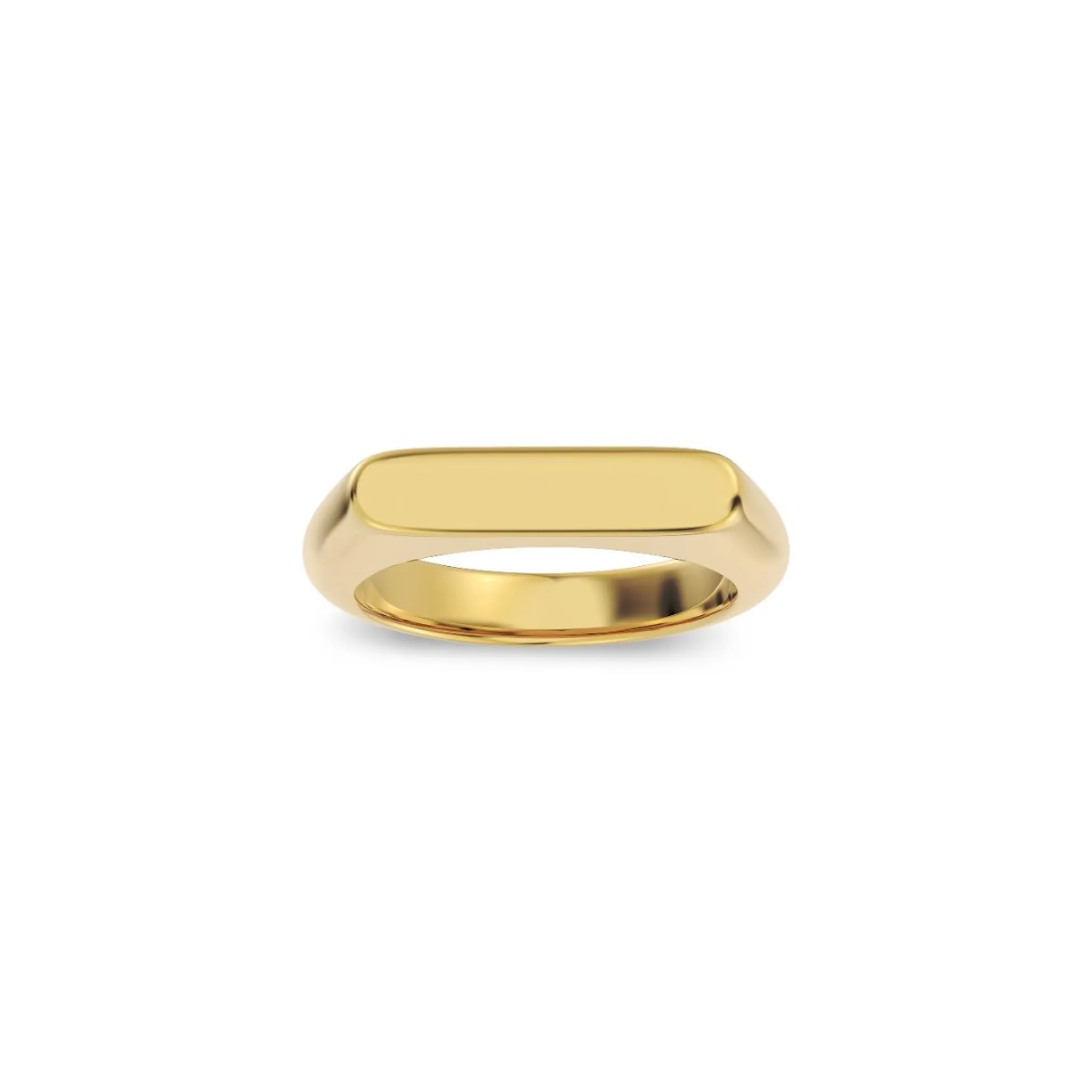 Charlie Signet Ring Gold