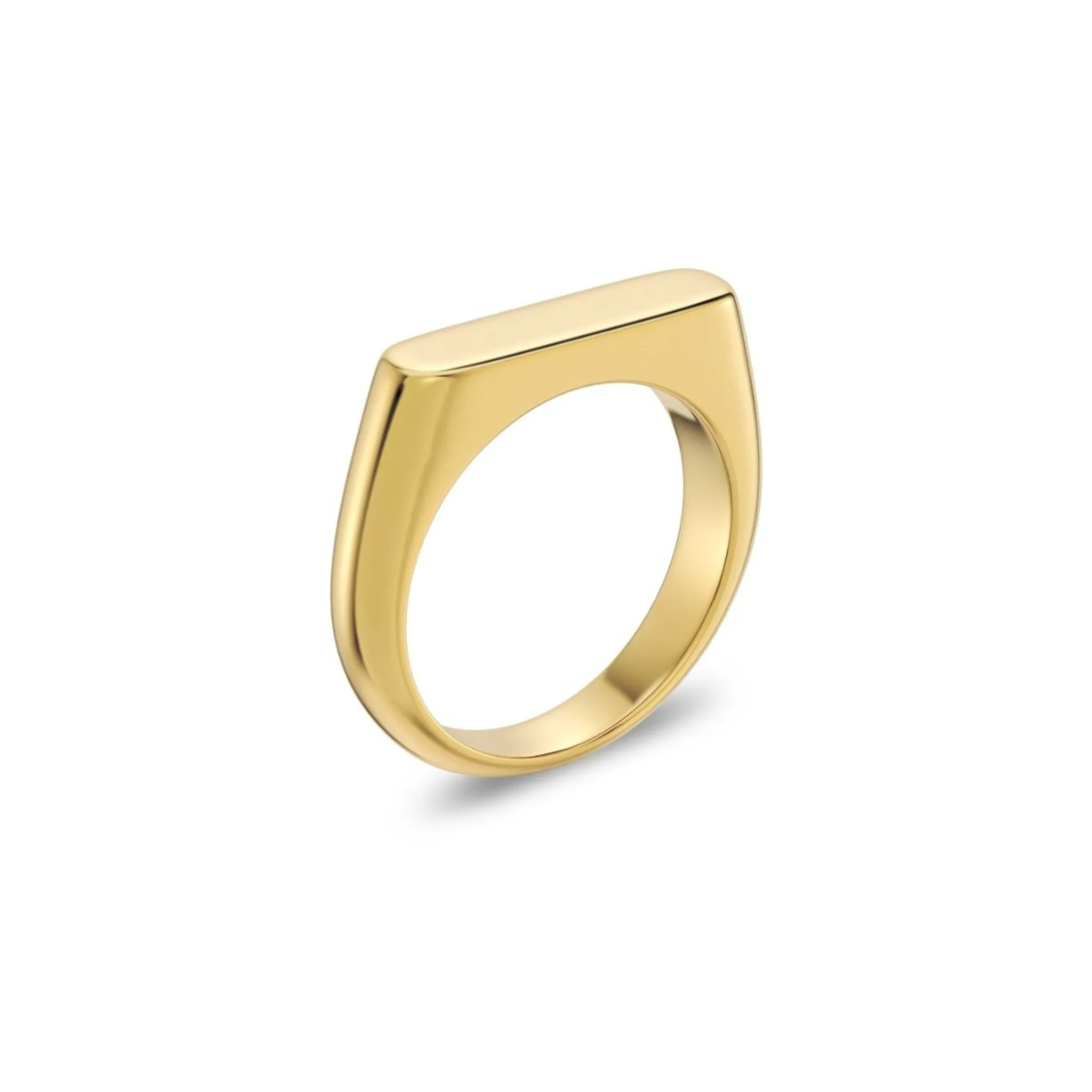 Charlie Signet Ring Gold