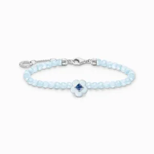 Charming Flower With Blue Pearls A2094-496-1