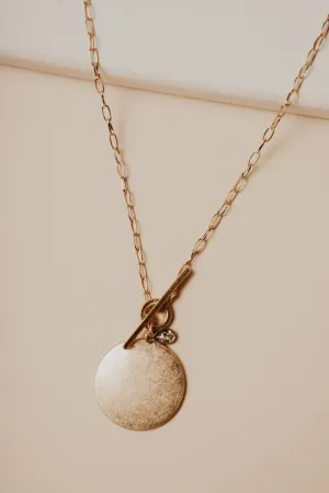 Circle Toggle Necklace