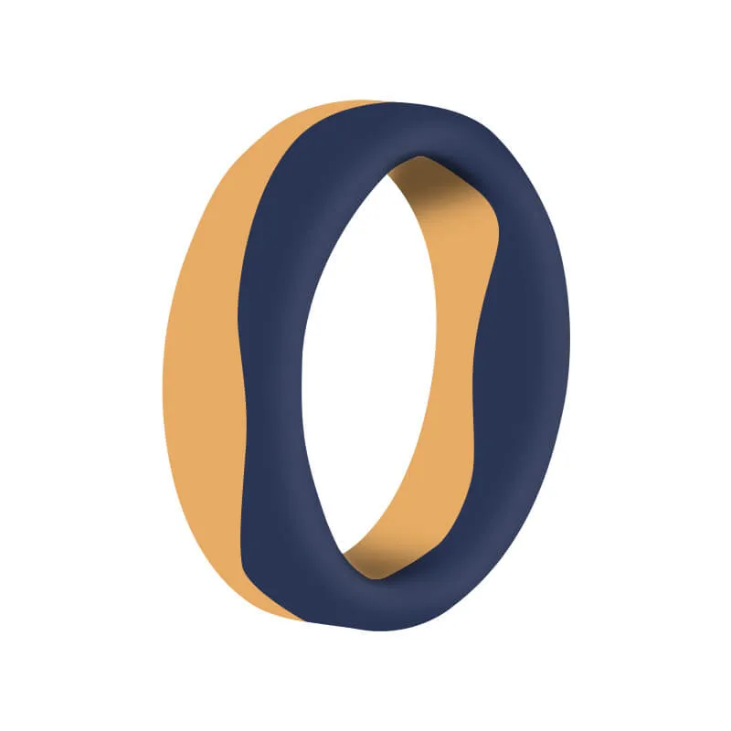 Classic Two-Tone Silicone Ring