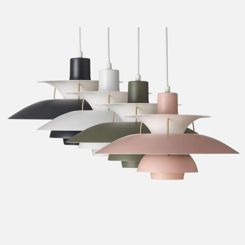 Colored Layered Pendant light